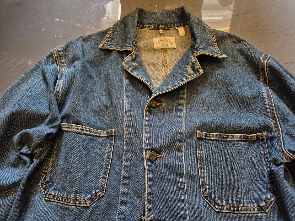 90s Armani jeans 데님 초어 자켓 상품이미지3