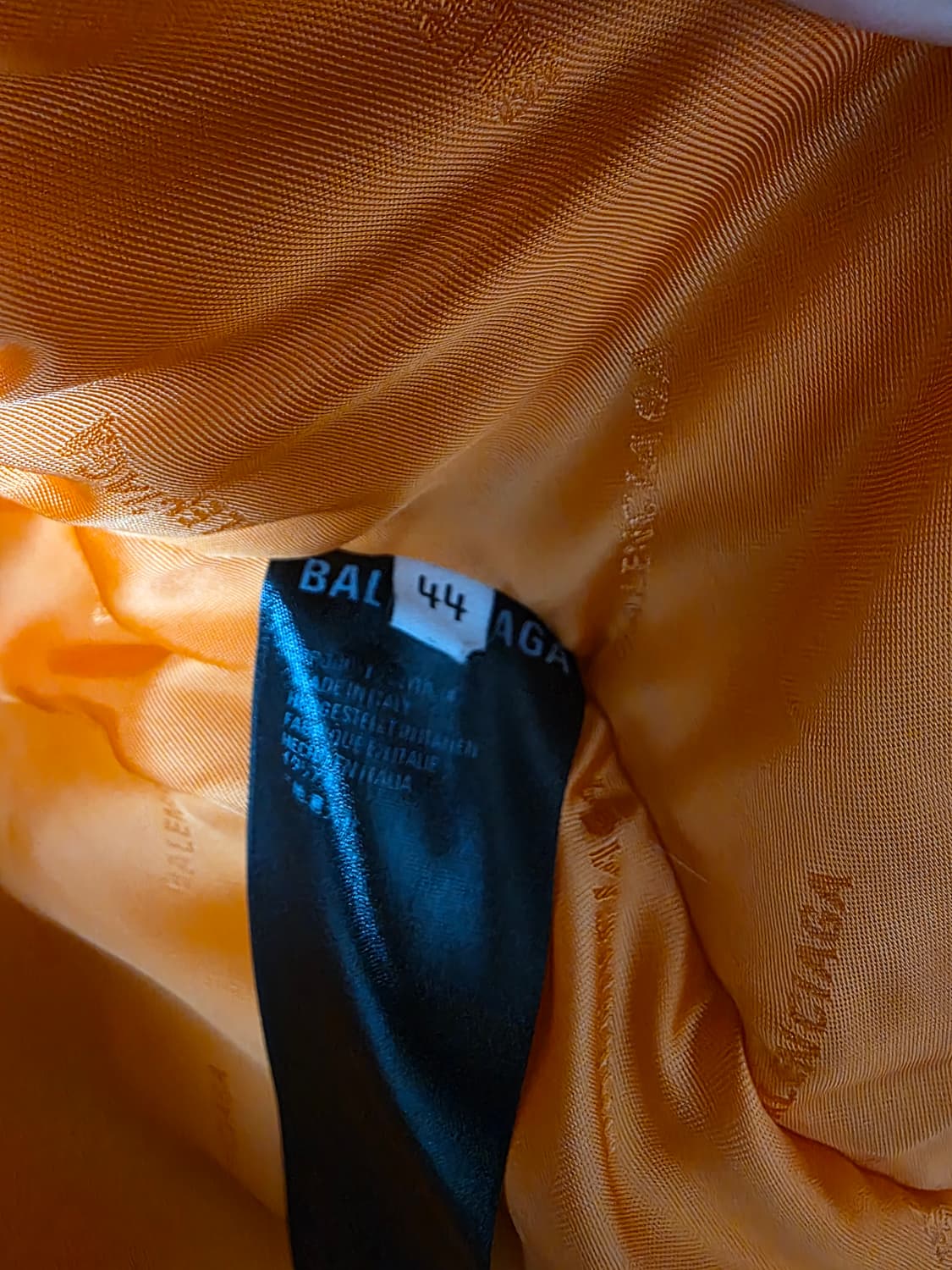 발렌시아가 파리스 봄버 자켓 블랙 44 상품이미지3