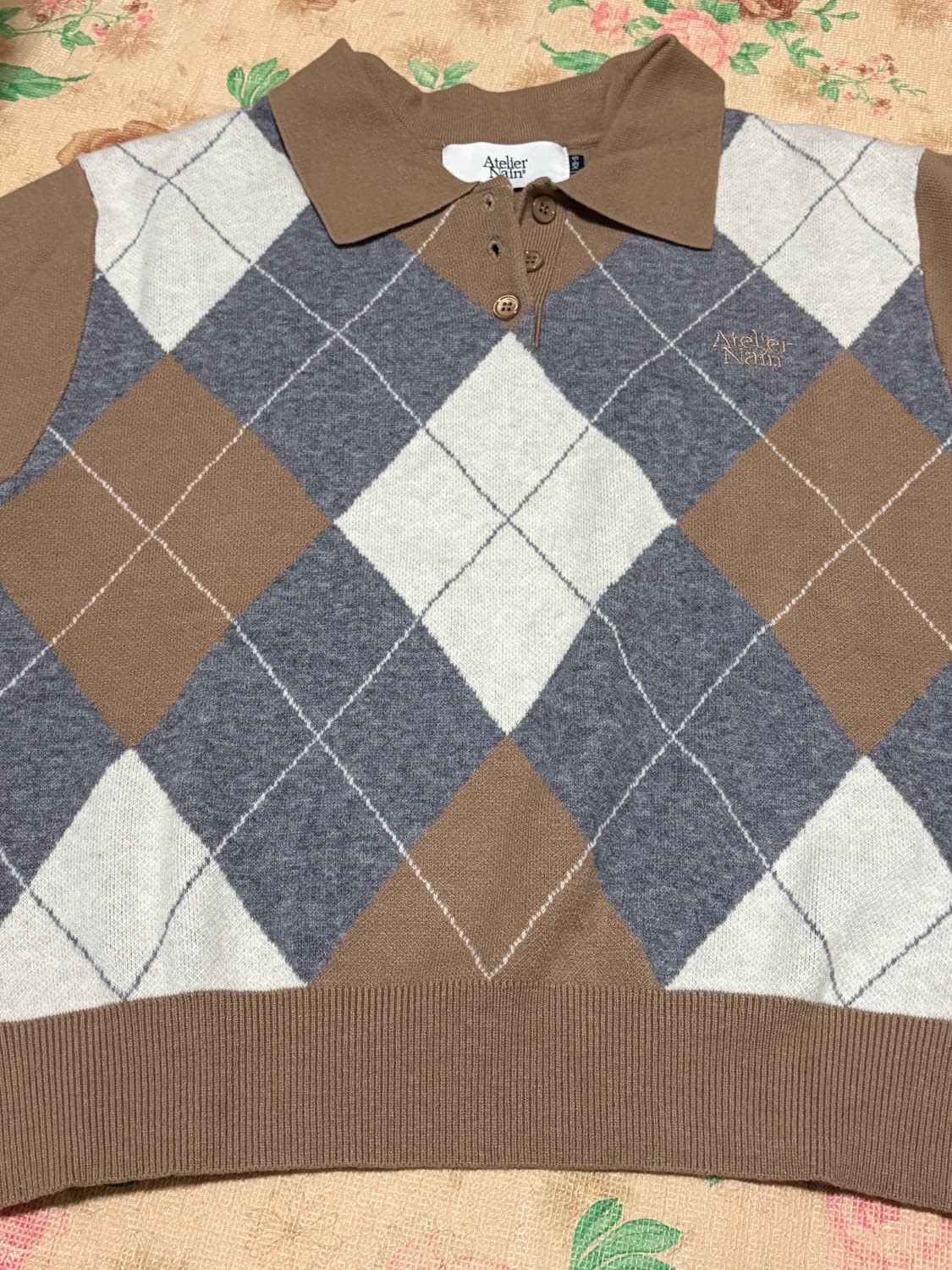 아가일니트 상품이미지1