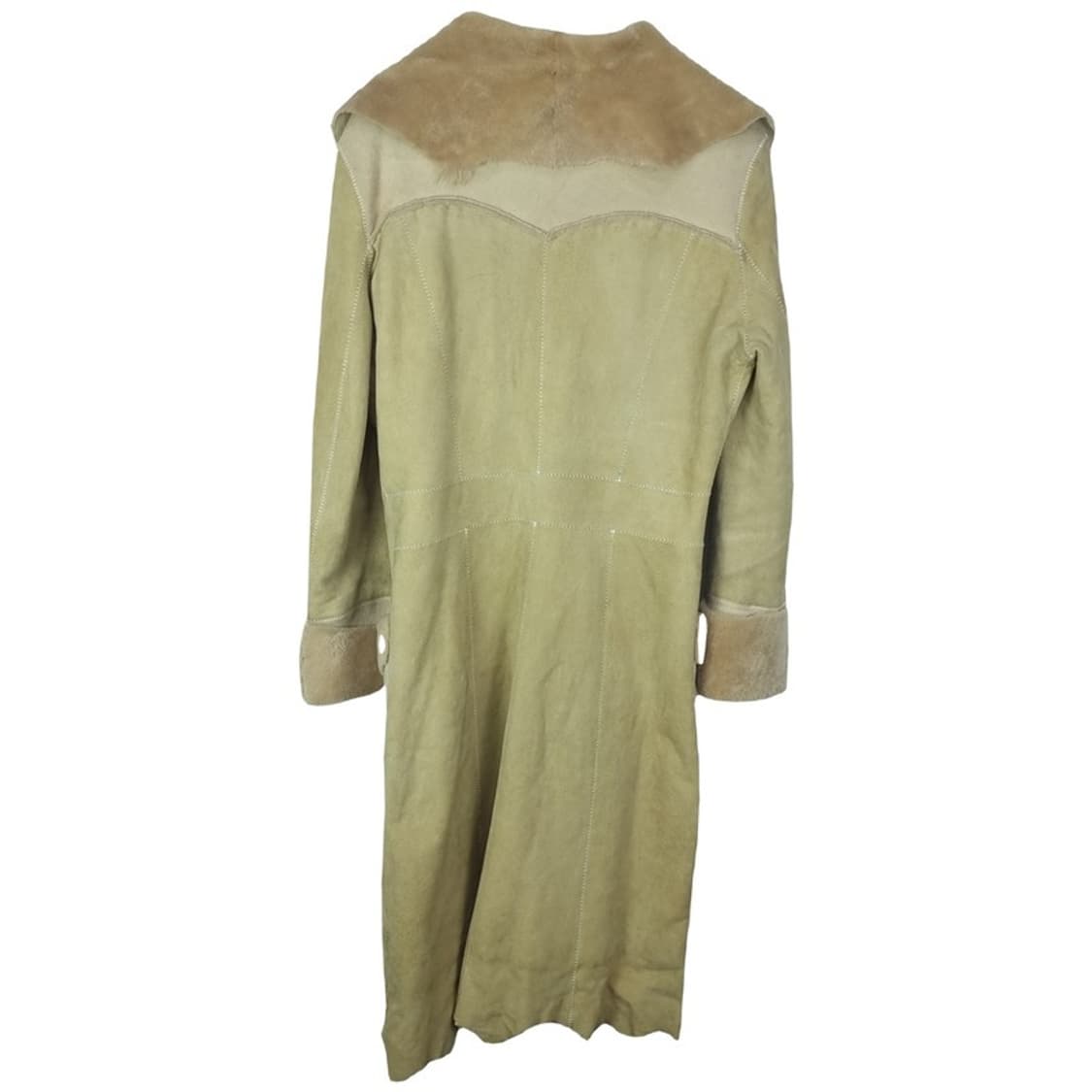 [어그] 리얼 쉽스킨 양가죽 양모 무스탕 더플 롱 코트 M17729 상품이미지3