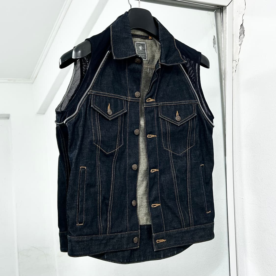 미하라 야스히로 컨버터블 데님 자켓 상품이미지7