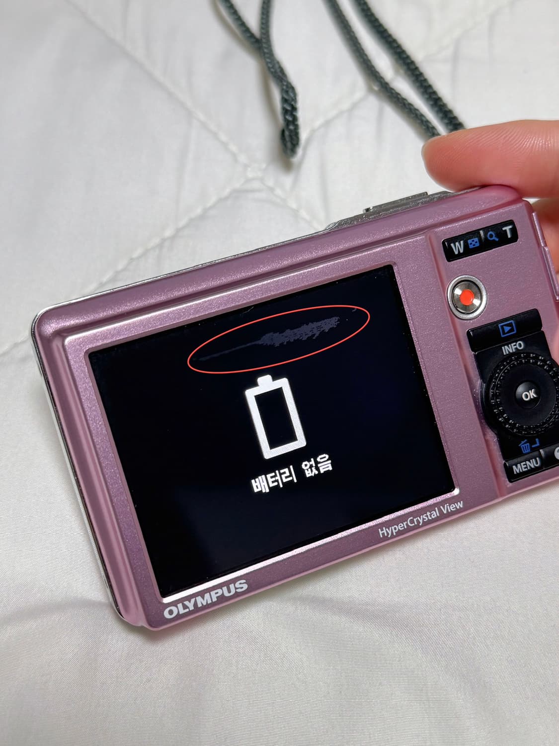 [작례O] 올림푸스 뮤 5010 핑크 카메라 상품이미지4