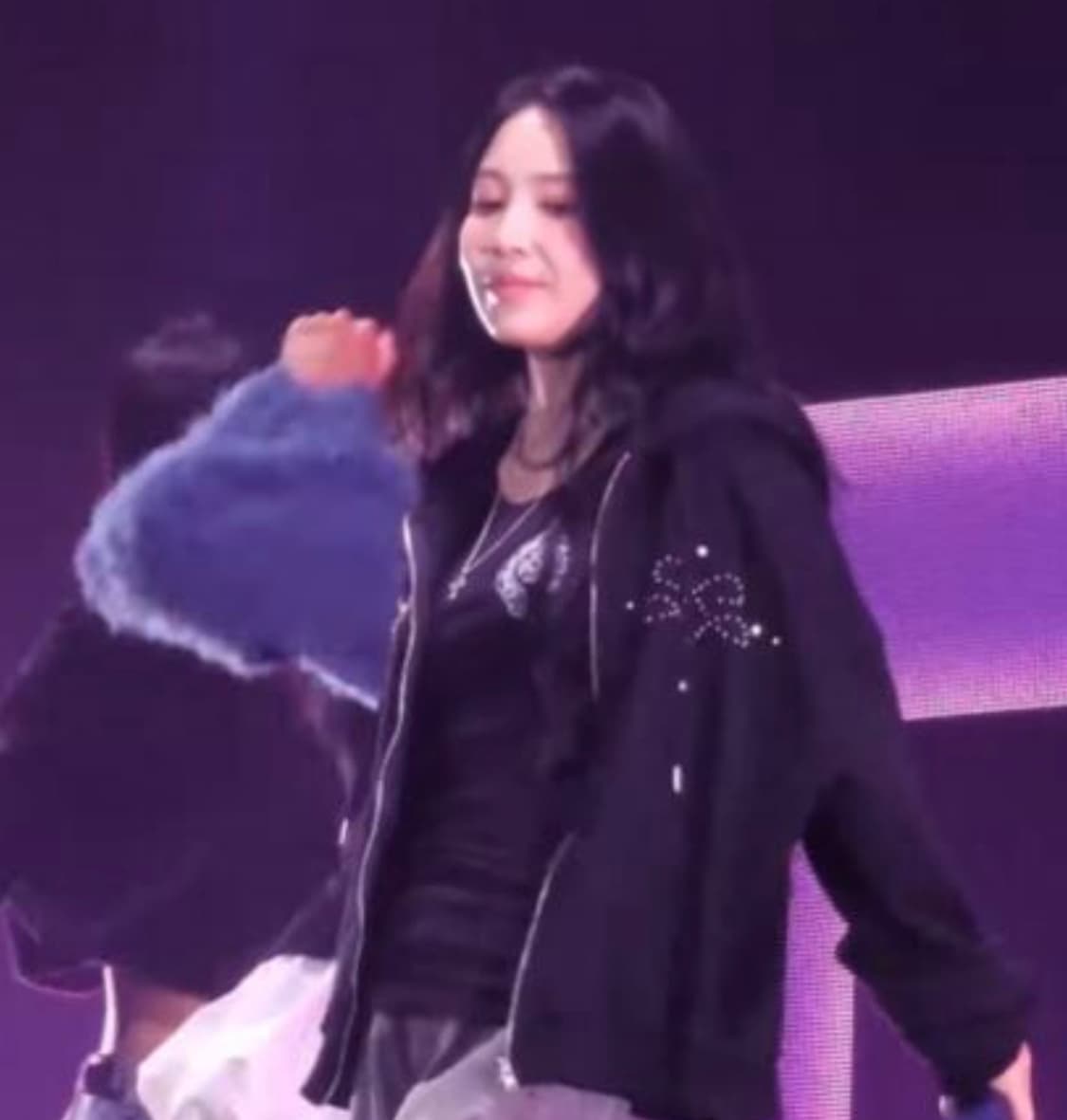 (보아 착용) 모일리 펄 후드집업  상품이미지4