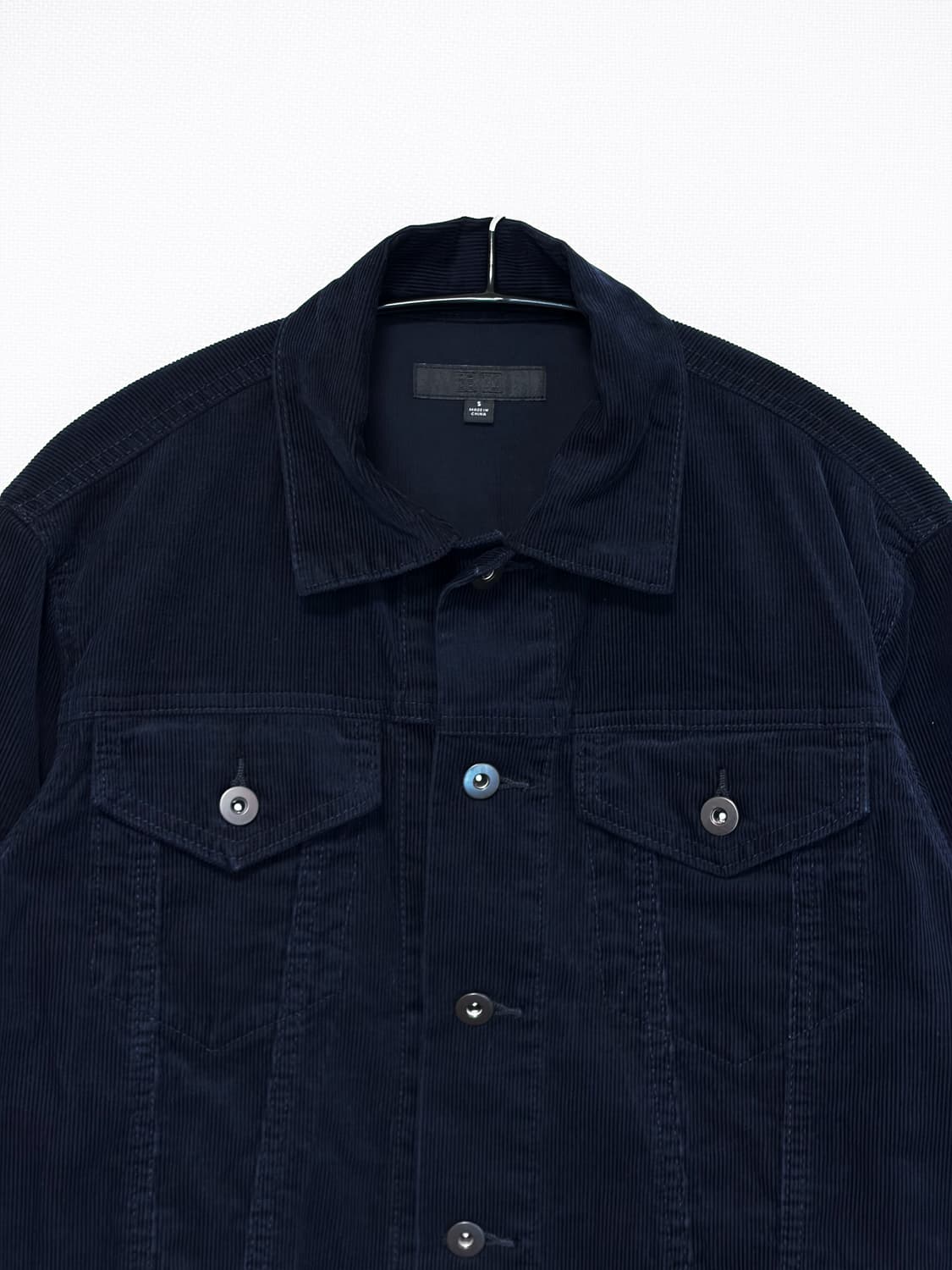 Corduroy Trucker Jacket - Dark Navy 상품이미지5