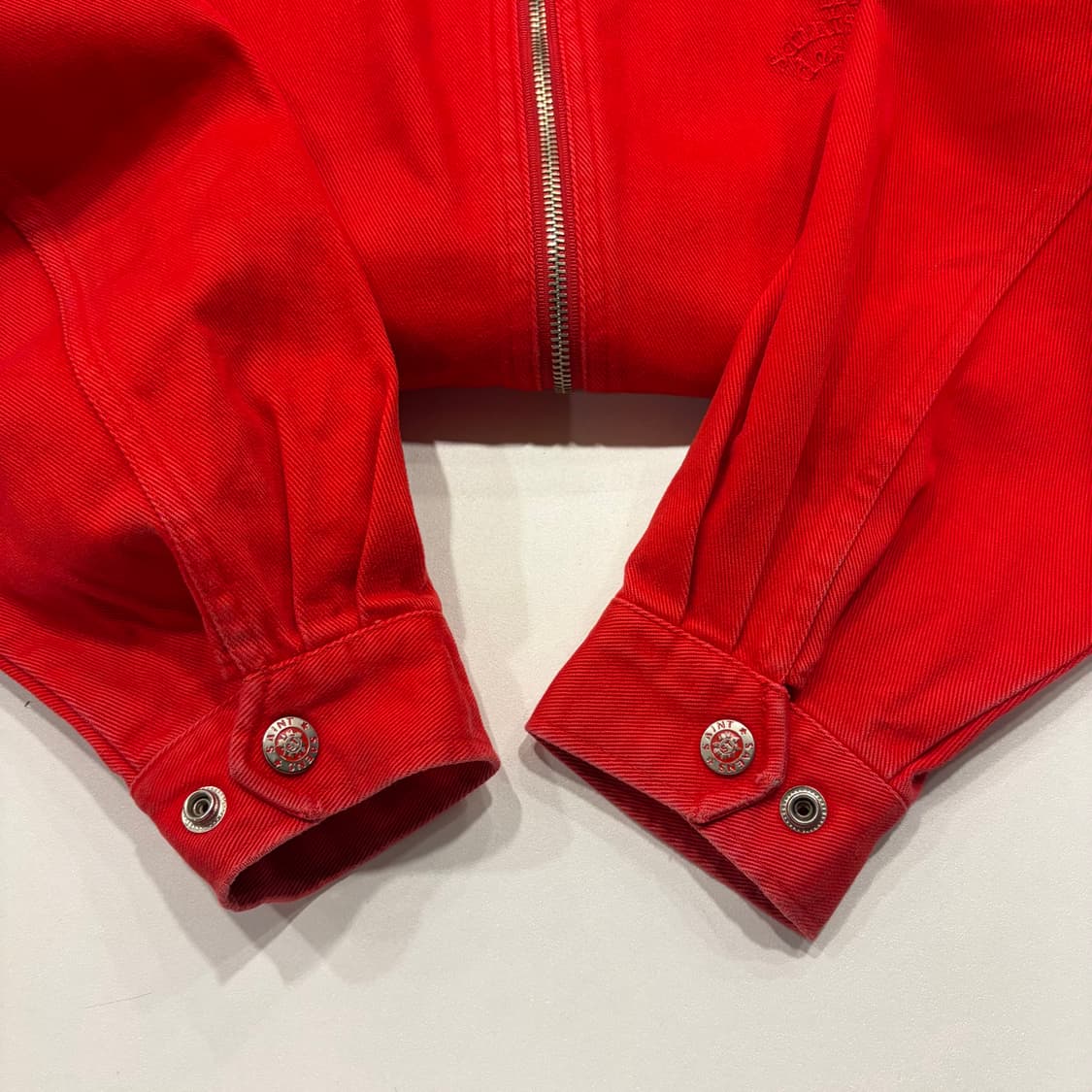 [100] SAINT SAENS 빈티지 레드 컬러 자켓 B547 상품이미지7