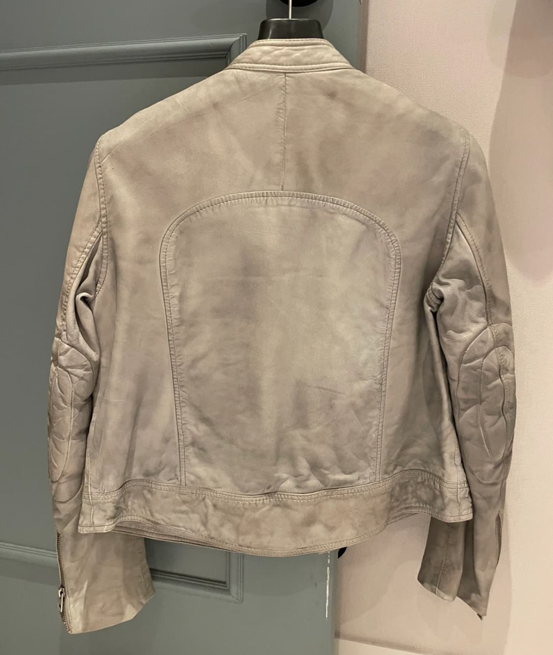 Zadig & Voltaire 자딕앤볼테르 레더자켓 그레이민트 상품이미지9