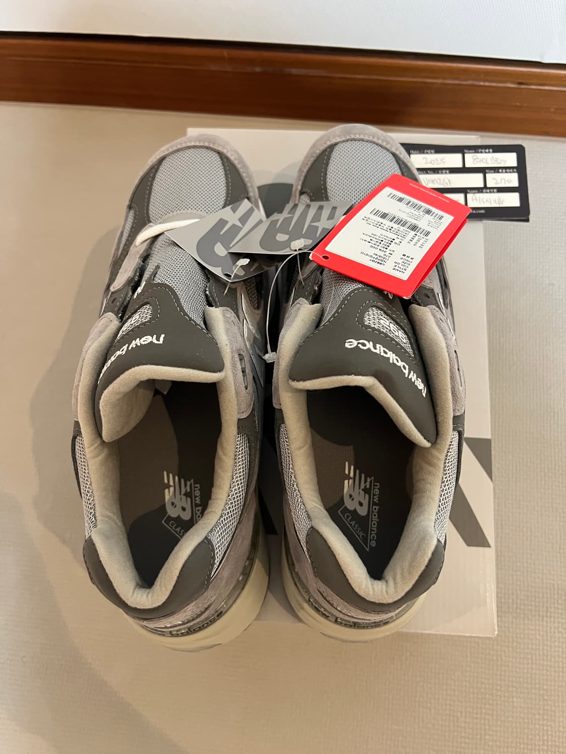[2025.06.14. 공홈 당첨] 뉴발란스 코리아 992 그레이 270 상품이미지5