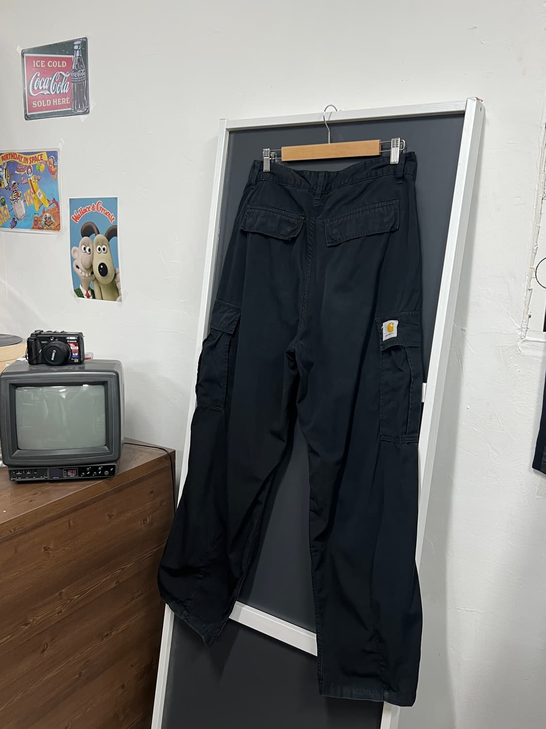 칼하트wip 와이드핏 포켓 카고 팬츠 상품이미지1
