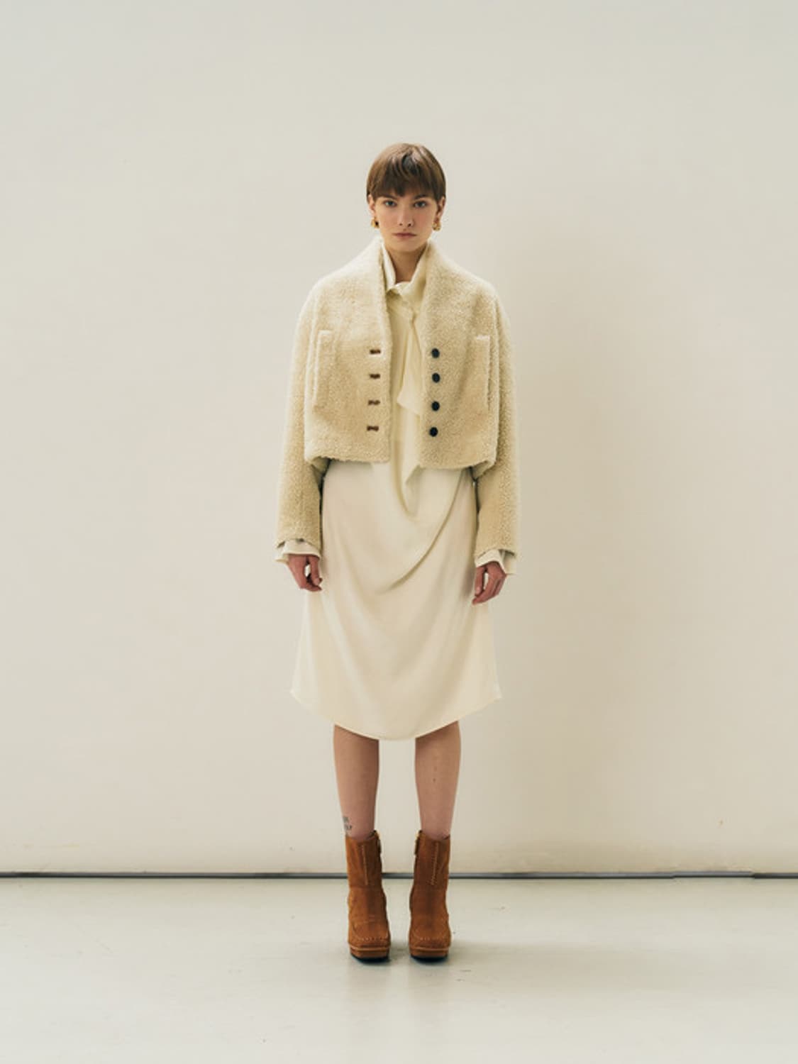 메종마레 시어링 퍼 자켓 / 34 사이즈 상품이미지2