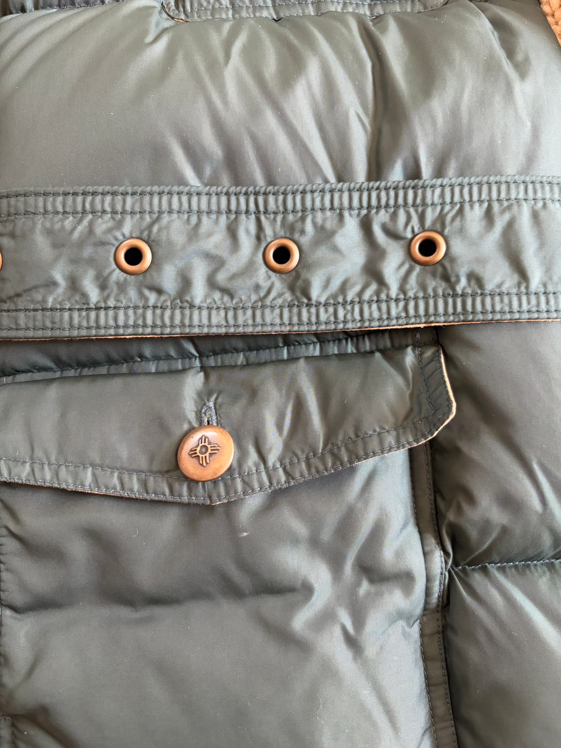 캐피탈 프린지 패딩 상품이미지6