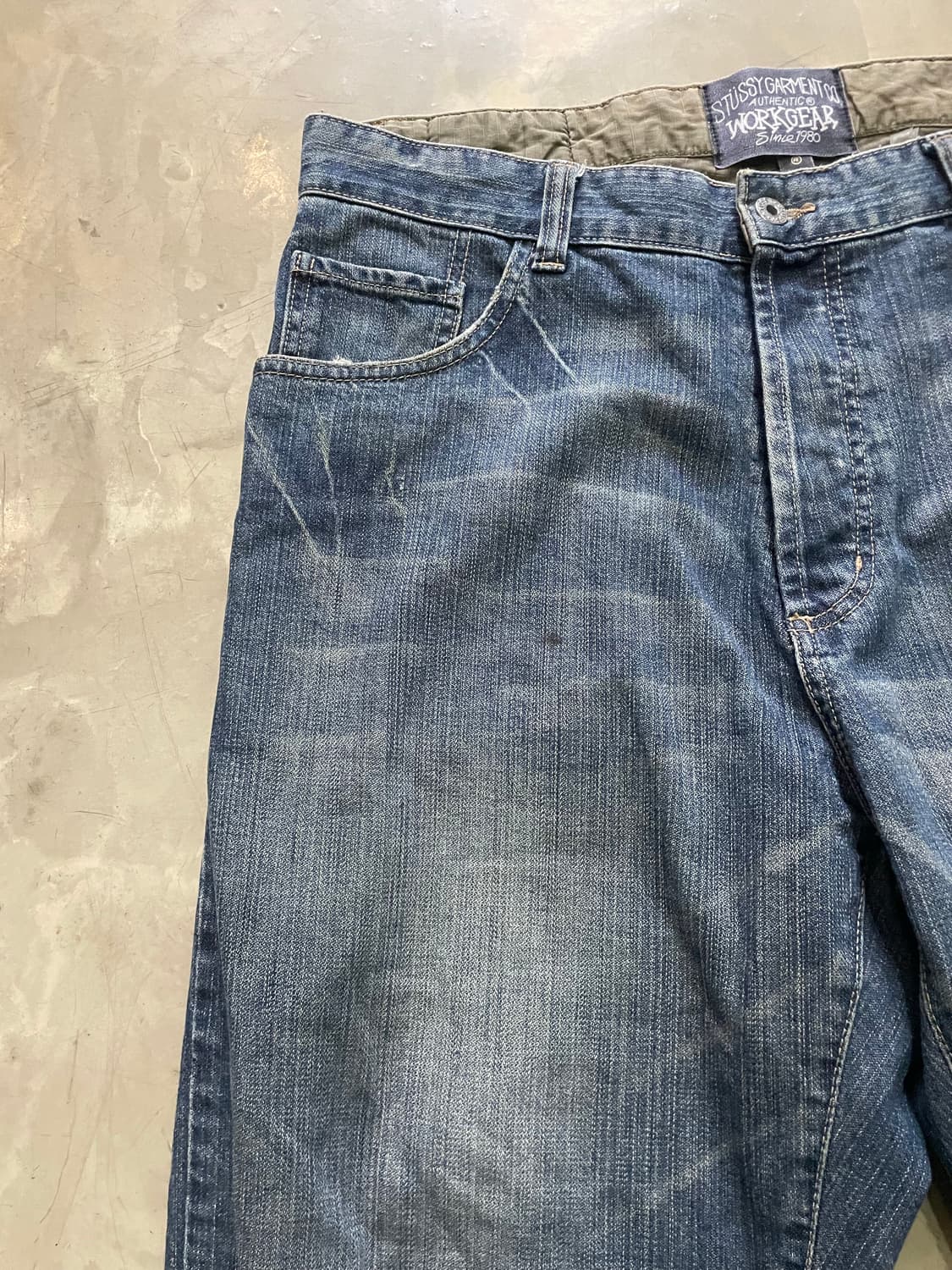 00’s Stussy 데님팬츠 36 (기장수선) 상품이미지5