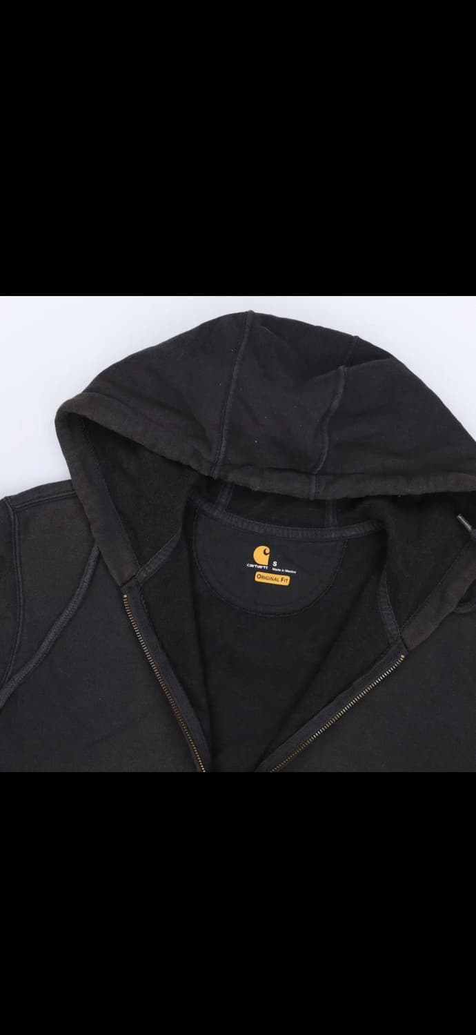 칼하트 오리지널핏 기모 후드집업 자켓 0105H1 상품이미지4