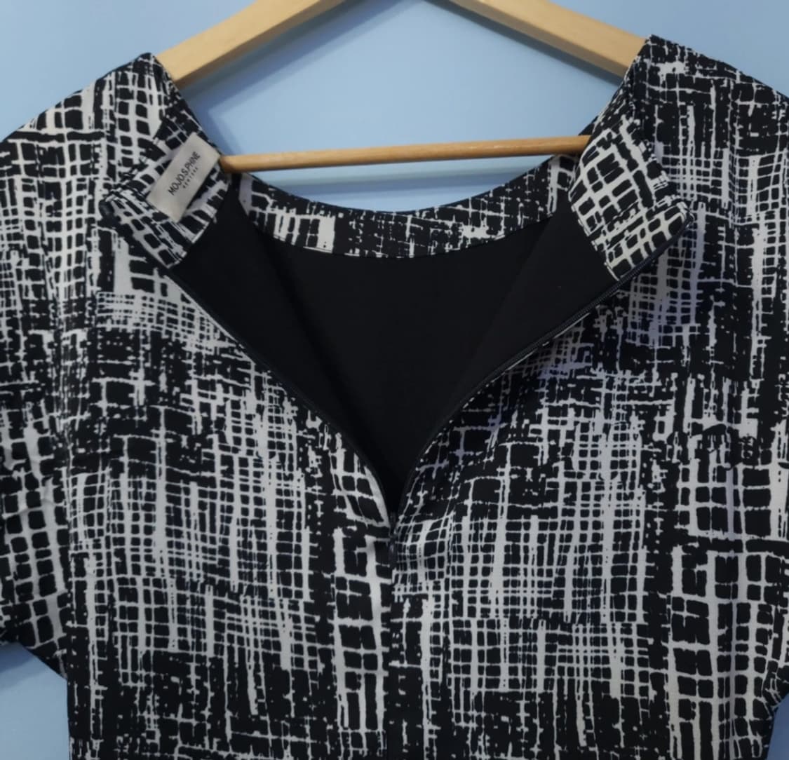 모조에스핀 패턴 원피스 ~55 상품이미지4