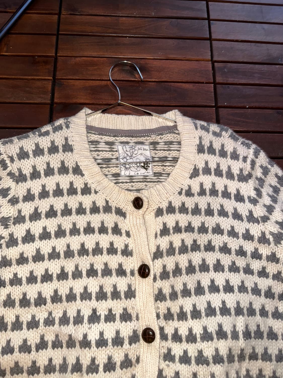 American vintage white/grey KN 상품이미지2