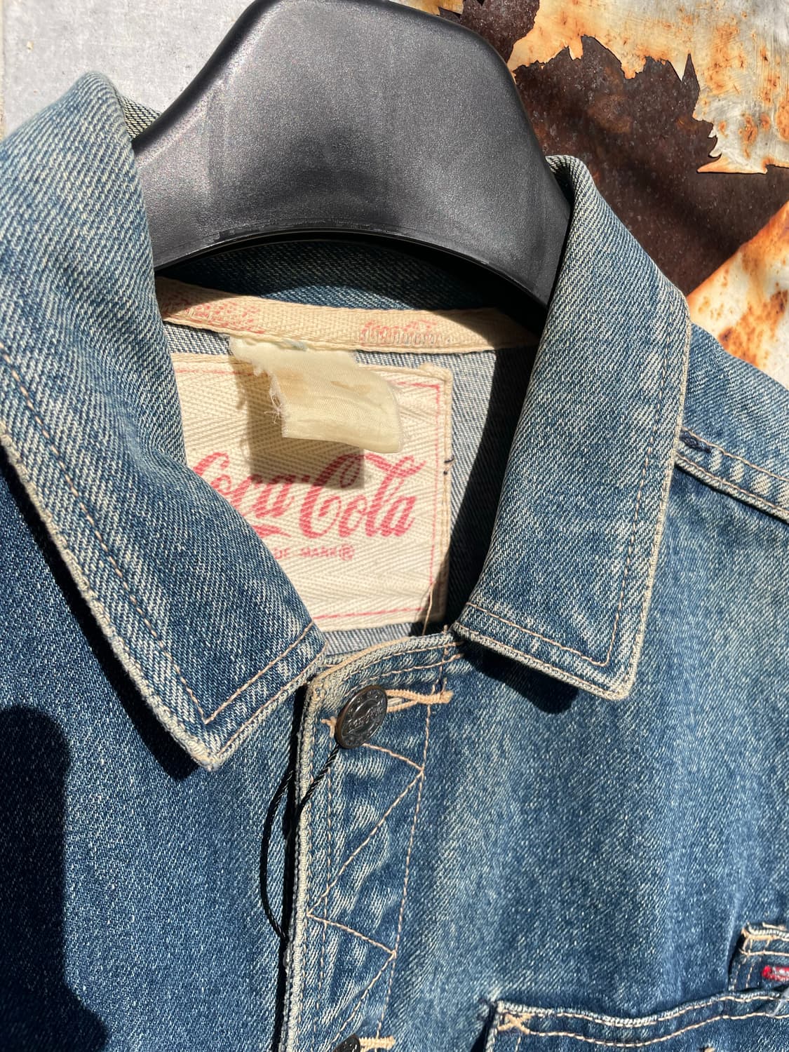 Coca cola denim jacket 상품이미지3