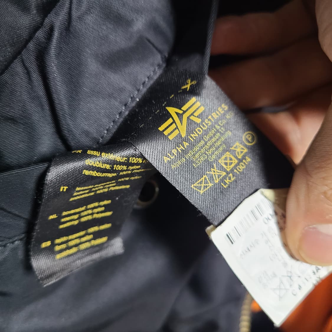 알릭스 알파인더스트리 ma-1  m사이즈 상품이미지8