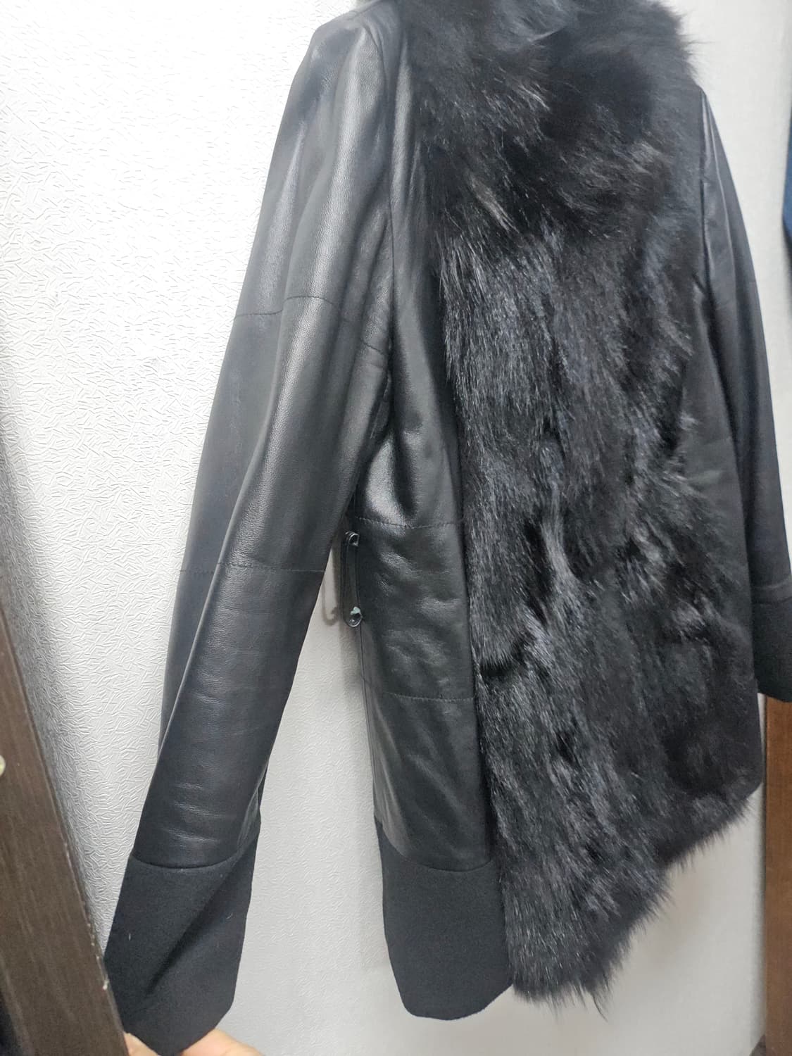 De by Dde MOO 양가죽 폭스퍼 자켓  66 상품이미지2