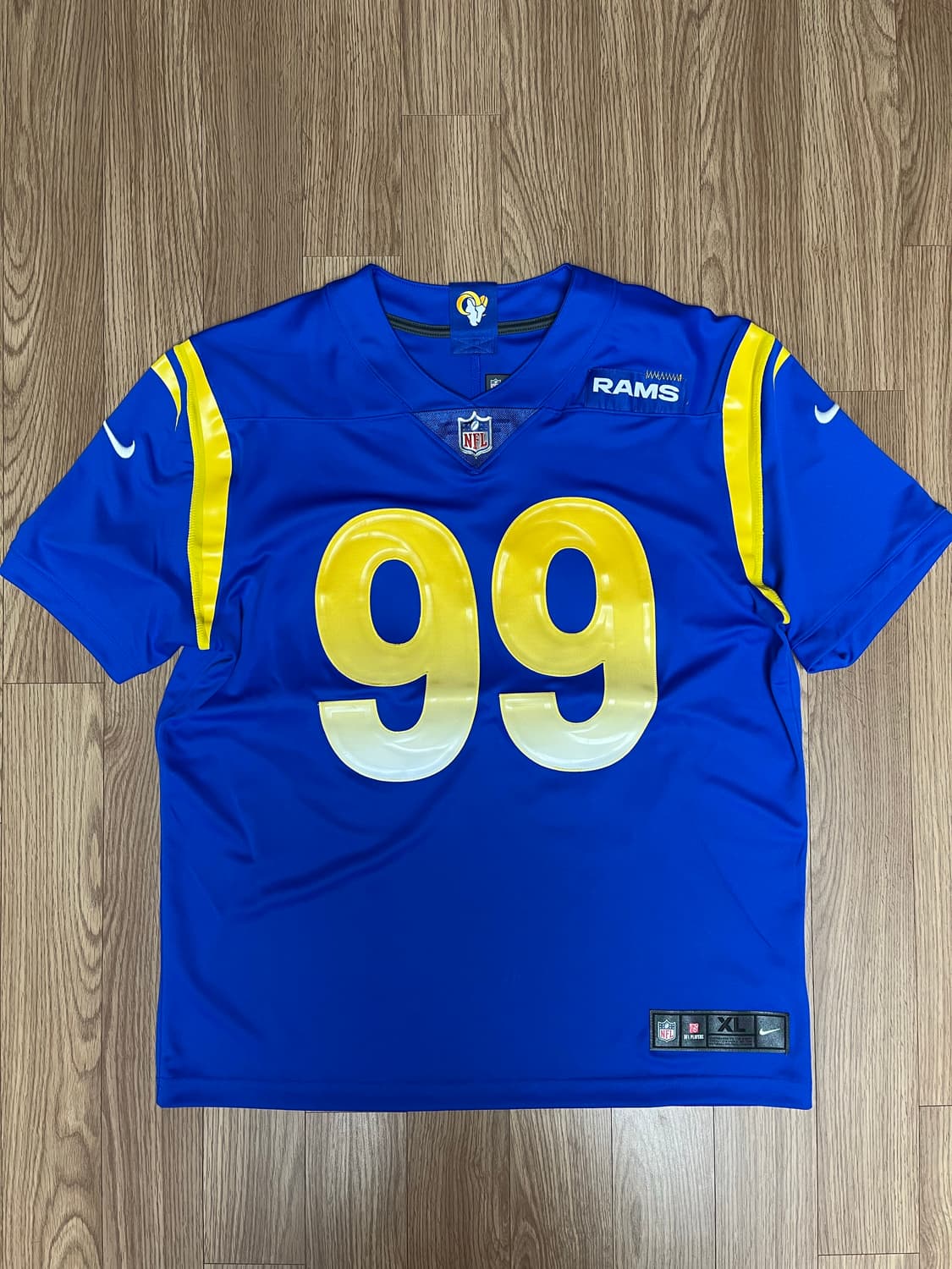 나이키 NFL 로스앤젤레스 램스 아론 도널드  베이퍼 리미티드 저지 XL 상품이미지1