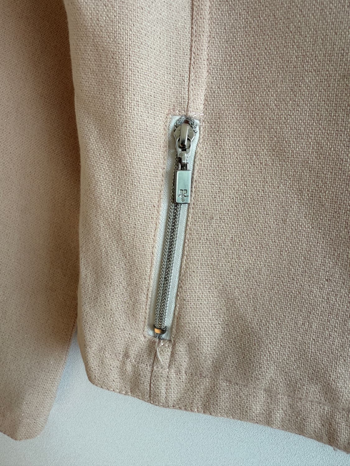 올드 꾸레쥬(courreges) 울 라이더 자켓 상품이미지5