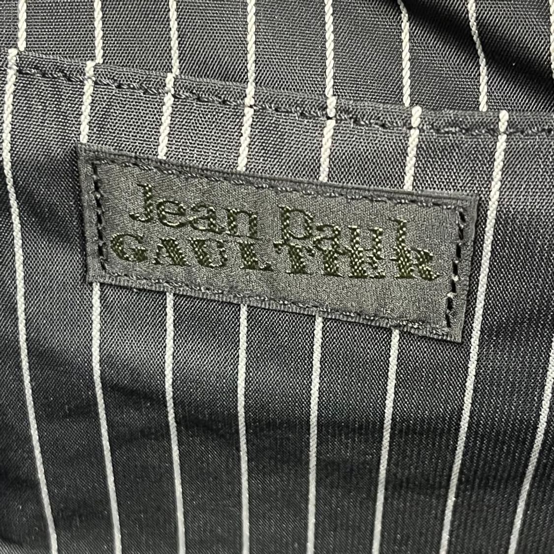 장폴고티에 골드체인 소가죽 토트백 y2k 상품이미지8