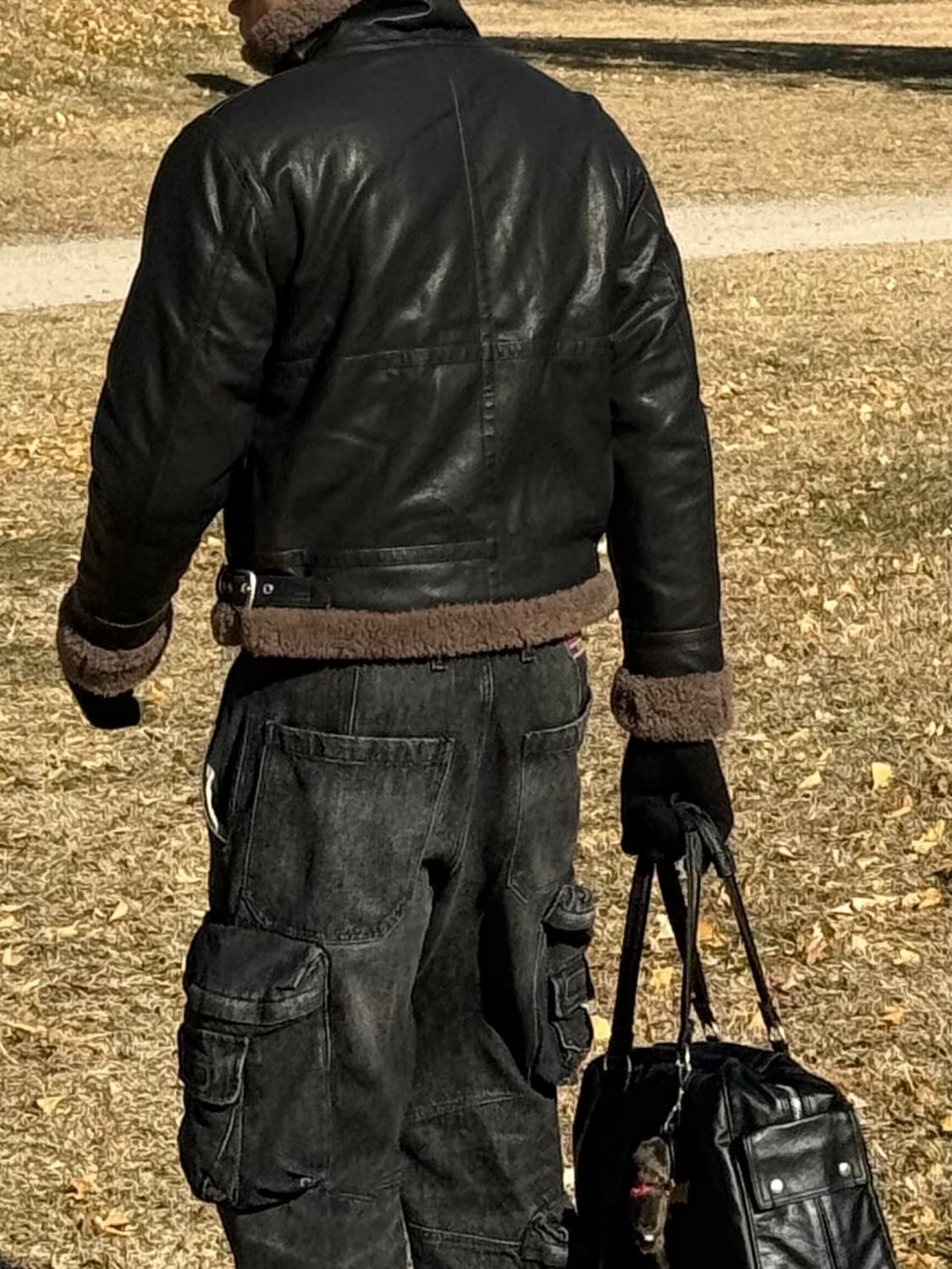 도프제이슨 콘트라스트 무톤 무스탕 상품이미지3