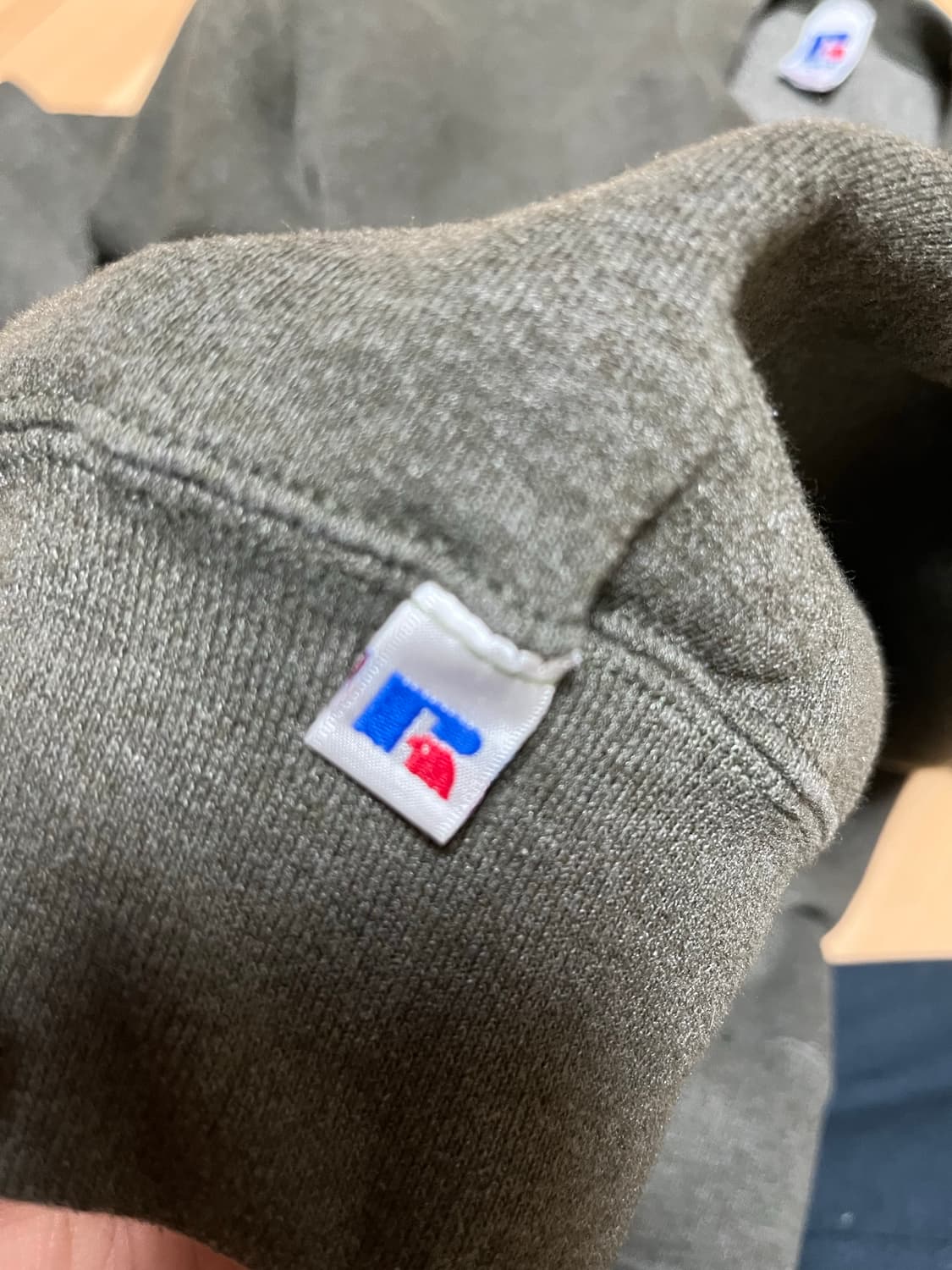 러셀 애슬레틱 90s 빈티지 스웻셔츠 다크그린  상품이미지5