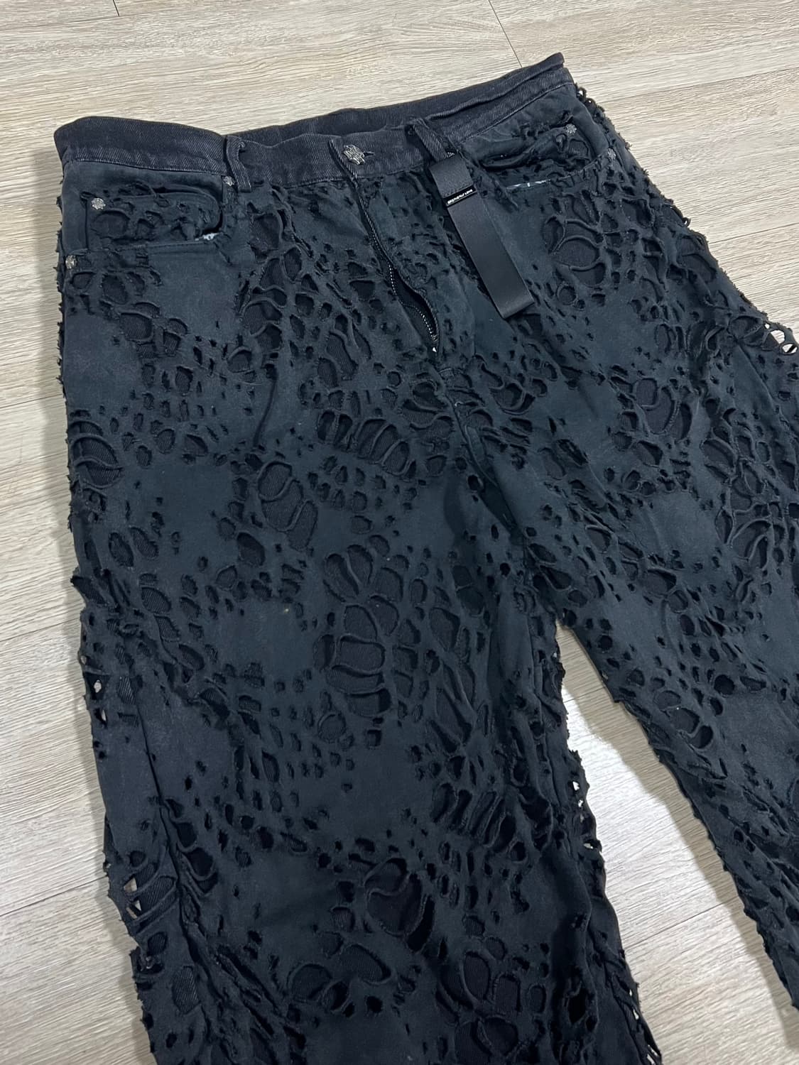Brotherly Love spider flared denim 상품이미지3