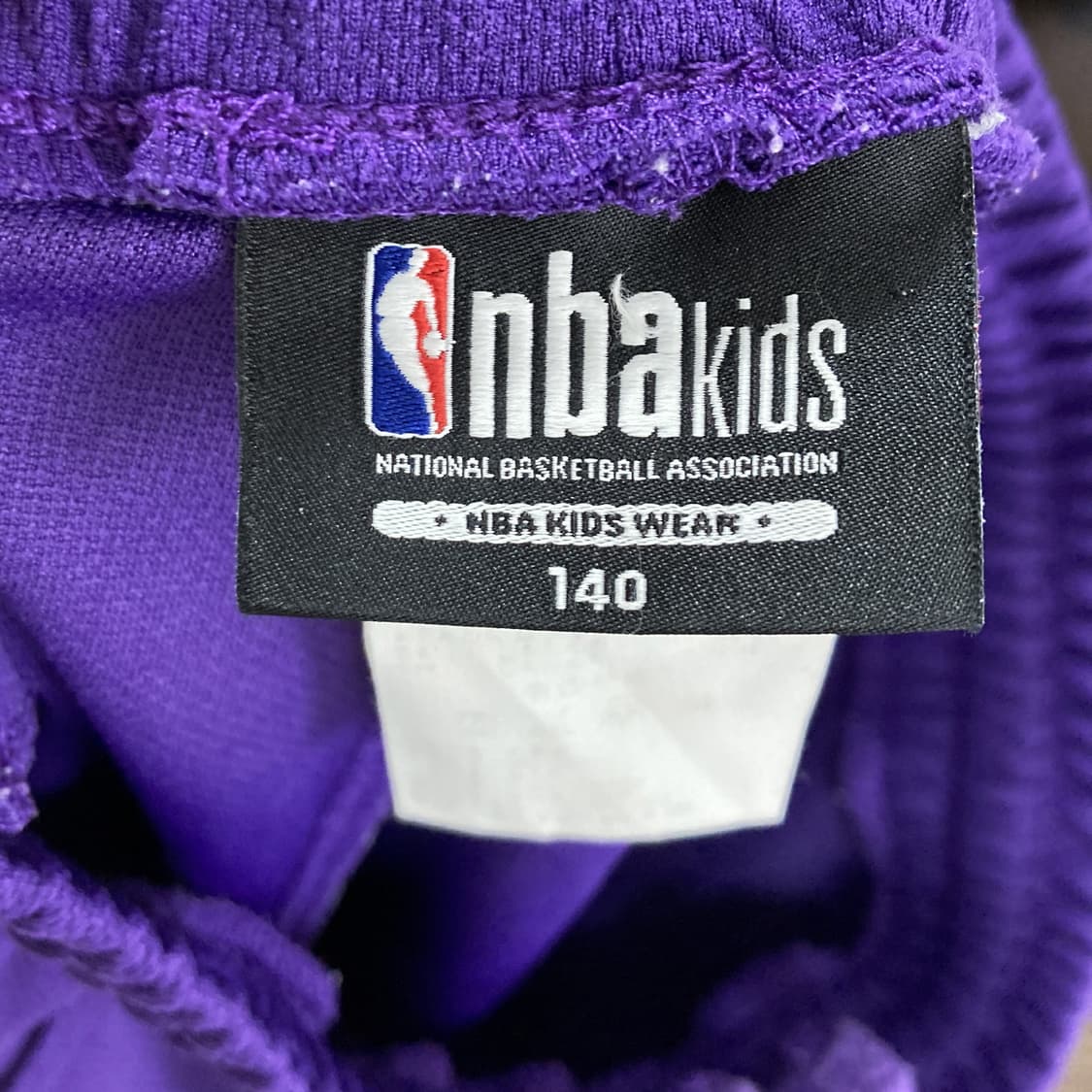 NBA 키즈 밴딩팬츠 보라 허리밴딩 140  상품이미지3