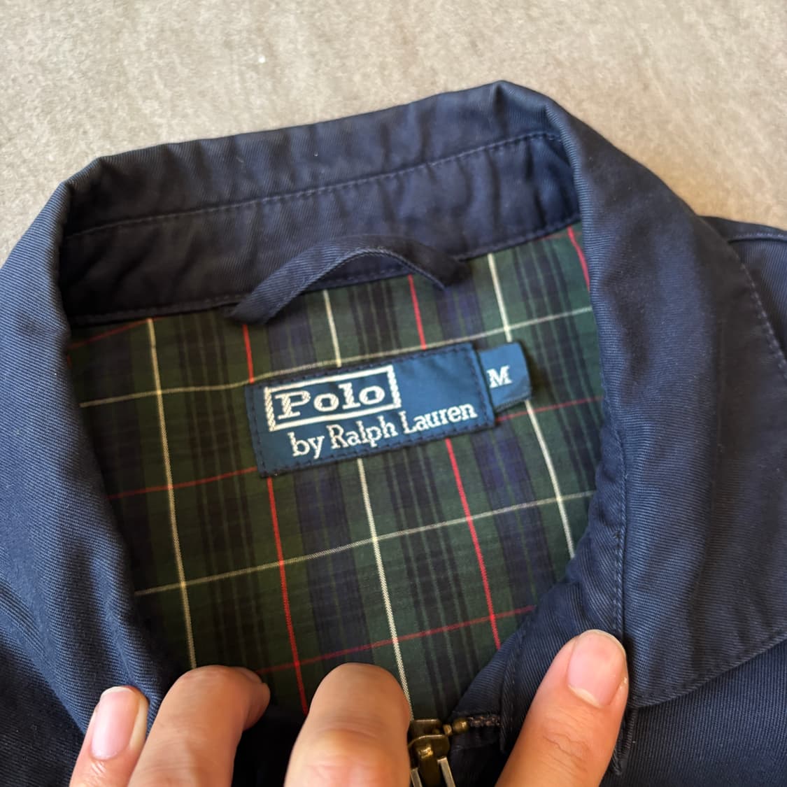 폴로 정품 네이비 스윙톱 자켓 상품이미지5