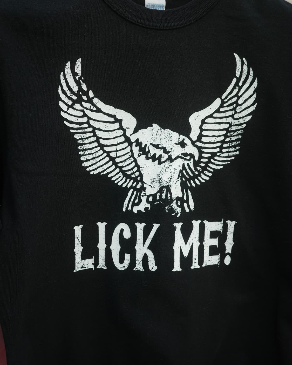 vintahe lick me! 블랙 유머 티셔츠 상품이미지3