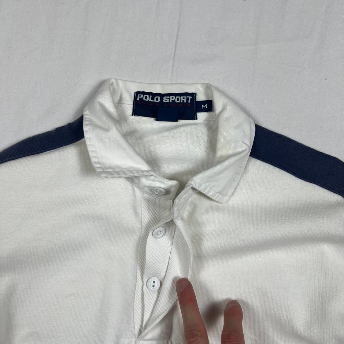 90‘s 96년도 폴로스포츠 polo sport 요트챌린지 카라긴팔티 상품이미지6