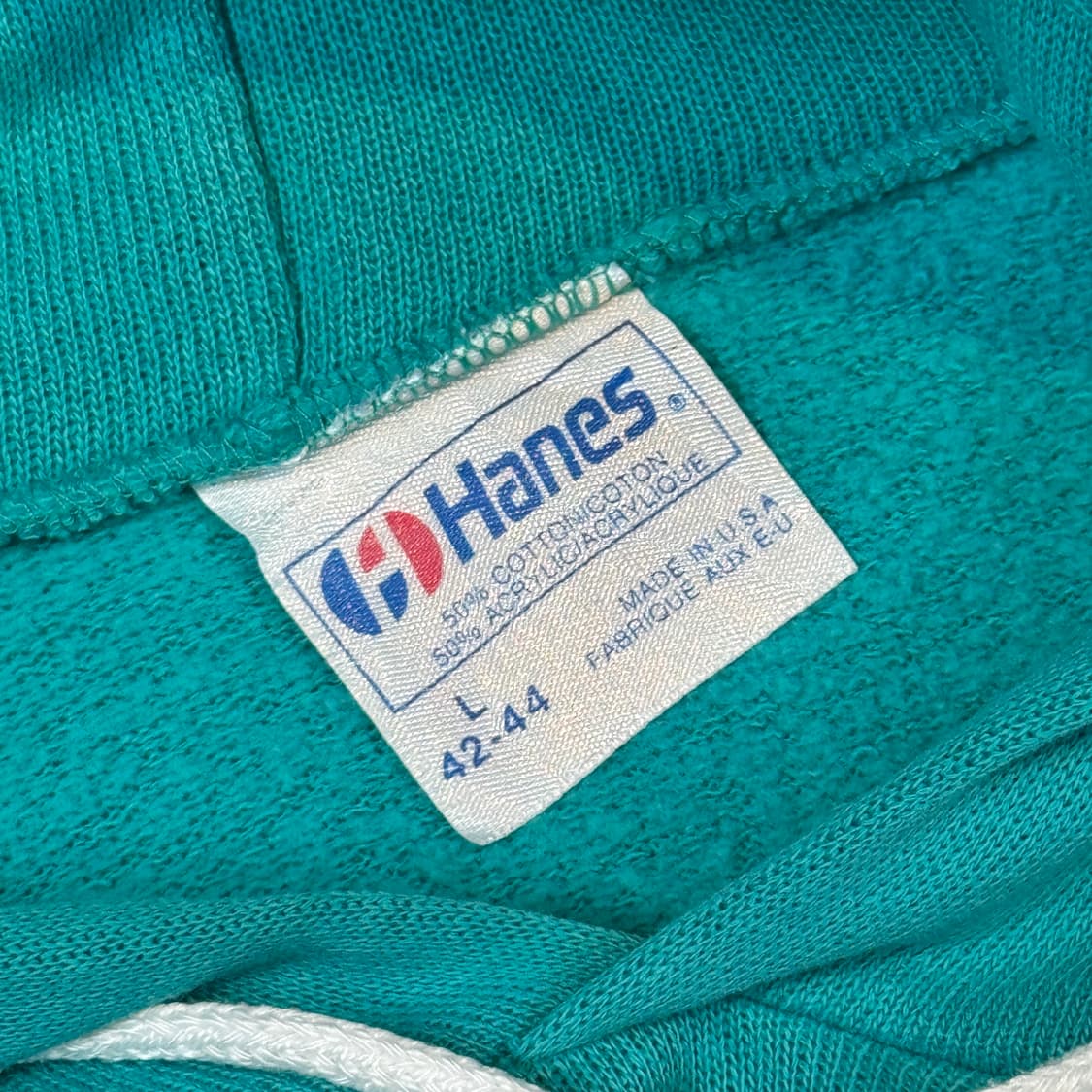 L) USA HANES 헤인즈 빈티지 후드티 상품이미지7