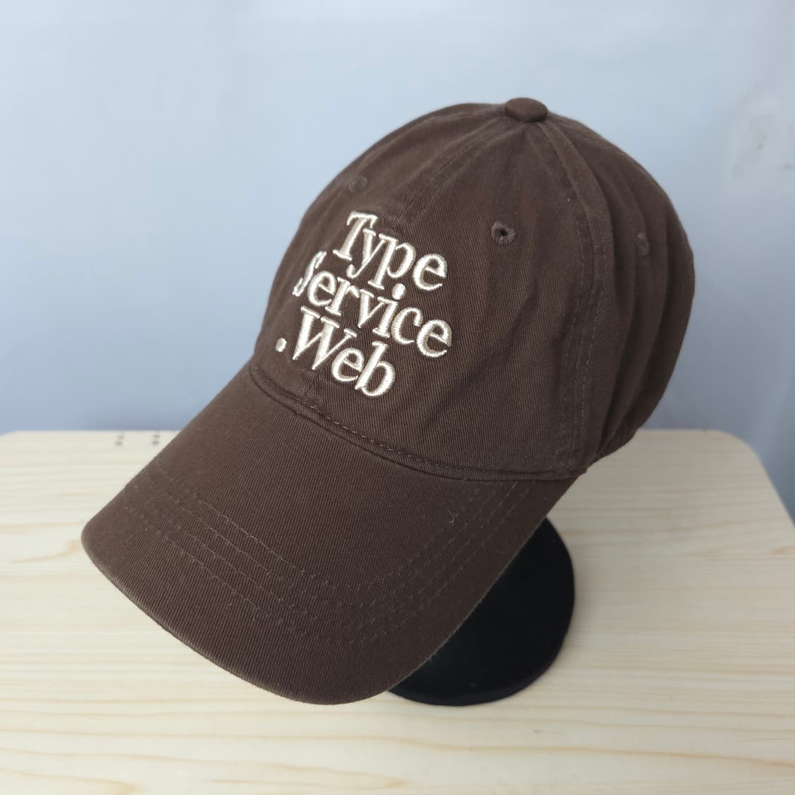 프리 / 타입서비스웹 브라운 볼캡 모자 상품이미지1