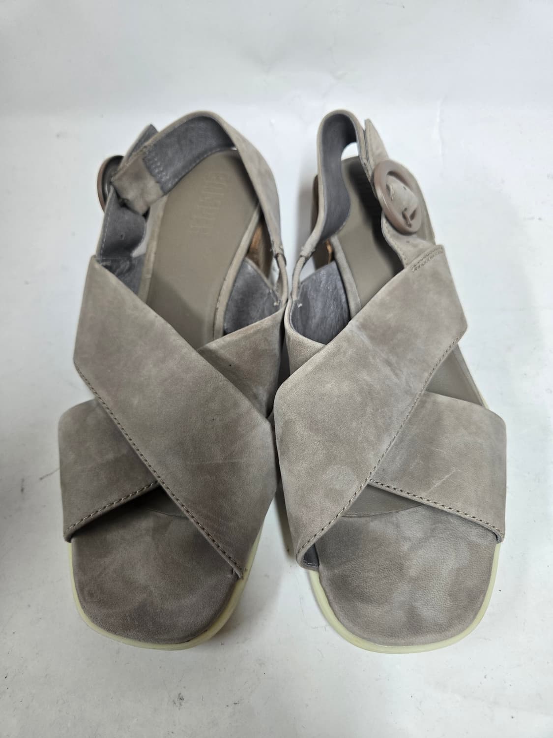  37거의새제품)스웨이드 스트랩 샌들 37 상품이미지2