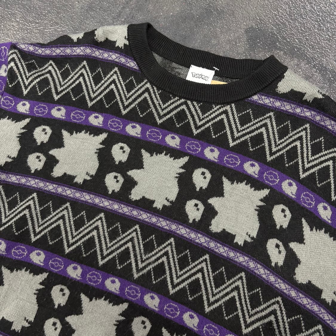 (100)포켓몬패턴니트 상품이미지3