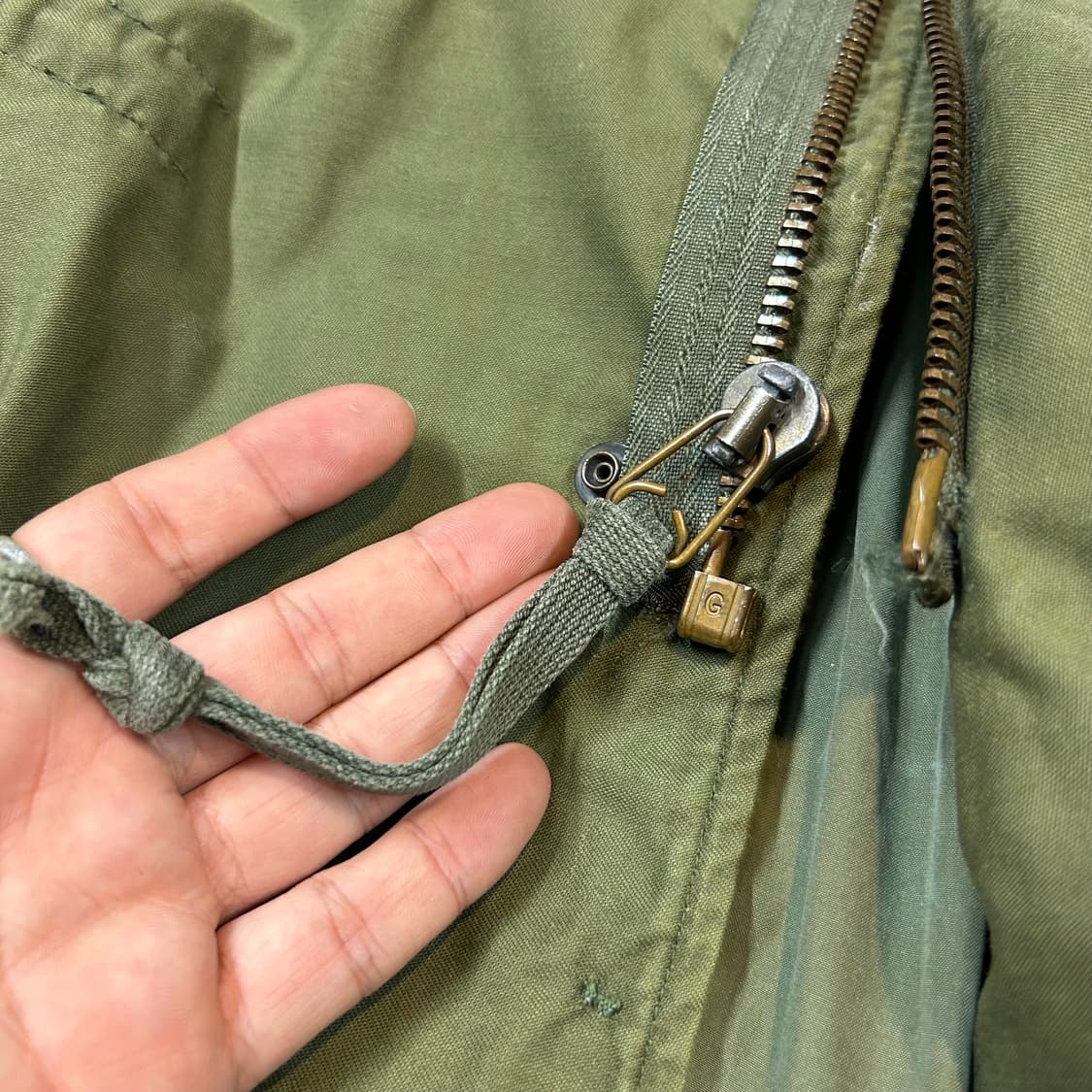 M) USAF 오리지널 미군 M65 필드자켓 70s OG-107 상품이미지4