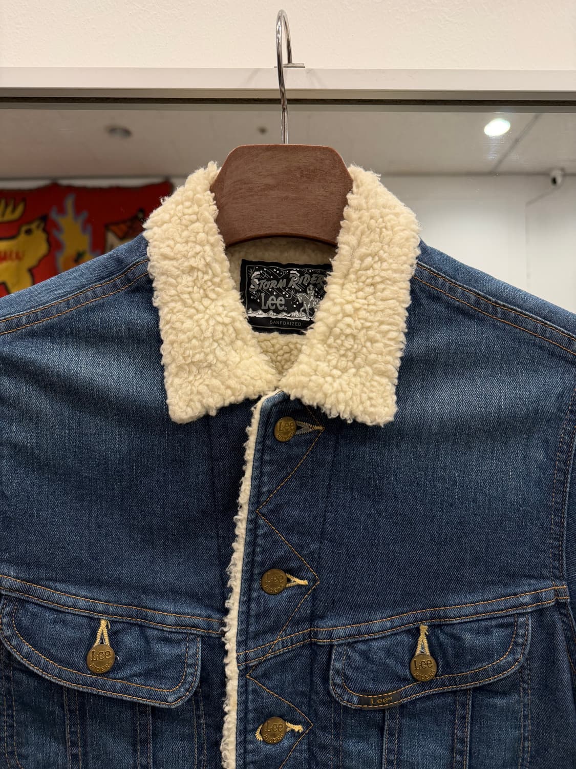 Lee 리 스톰라이더 쉐르파 데님 트러커 자켓 상품이미지2