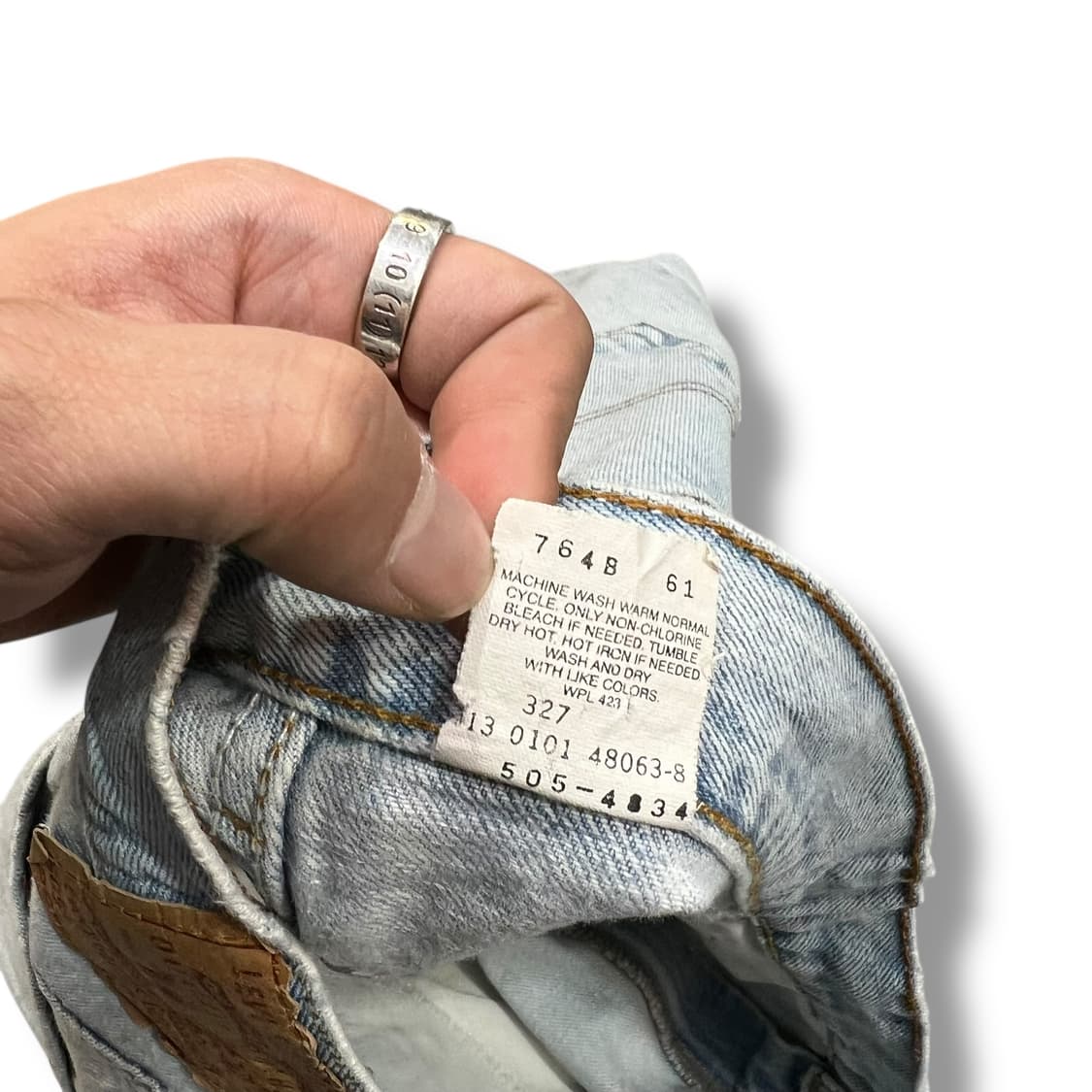  USA 리바이스 505 데님팬츠 y14217 상품이미지8