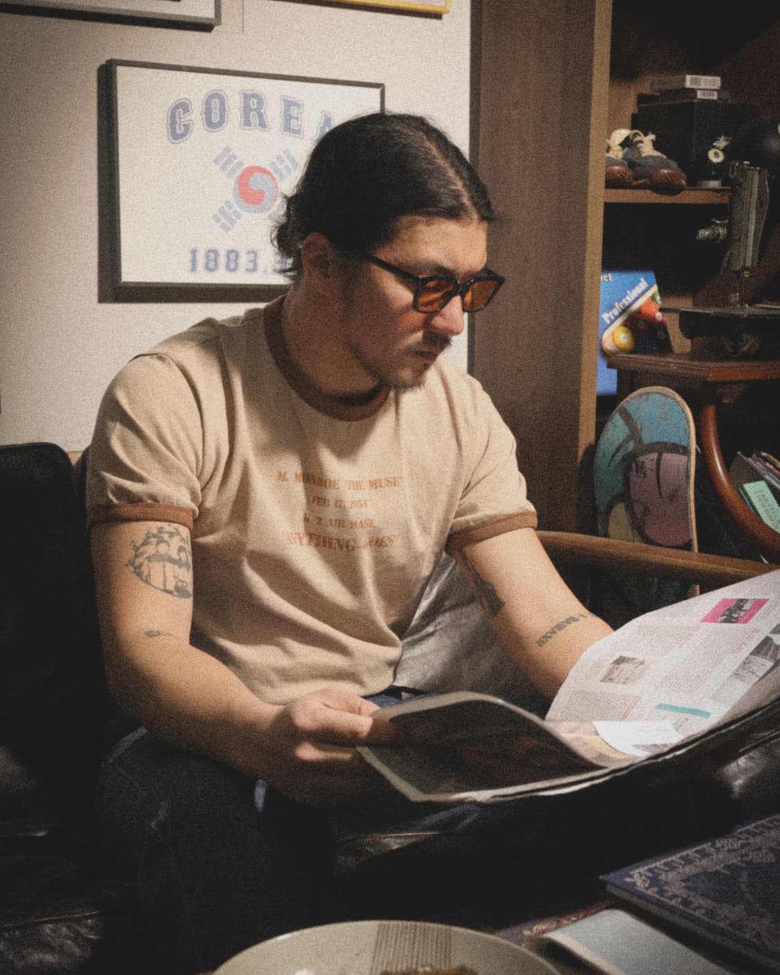 모쿠토 Anything-Goes 링거티 - 브라운 M/L/XL 상품이미지7