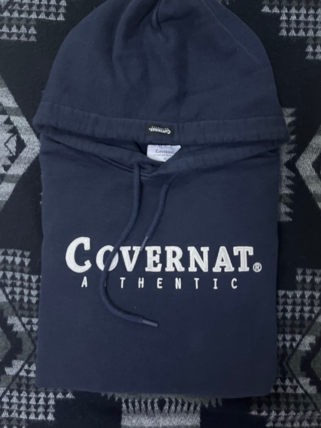 커버낫 네이비 쭈리 후디 남성M 상품이미지3