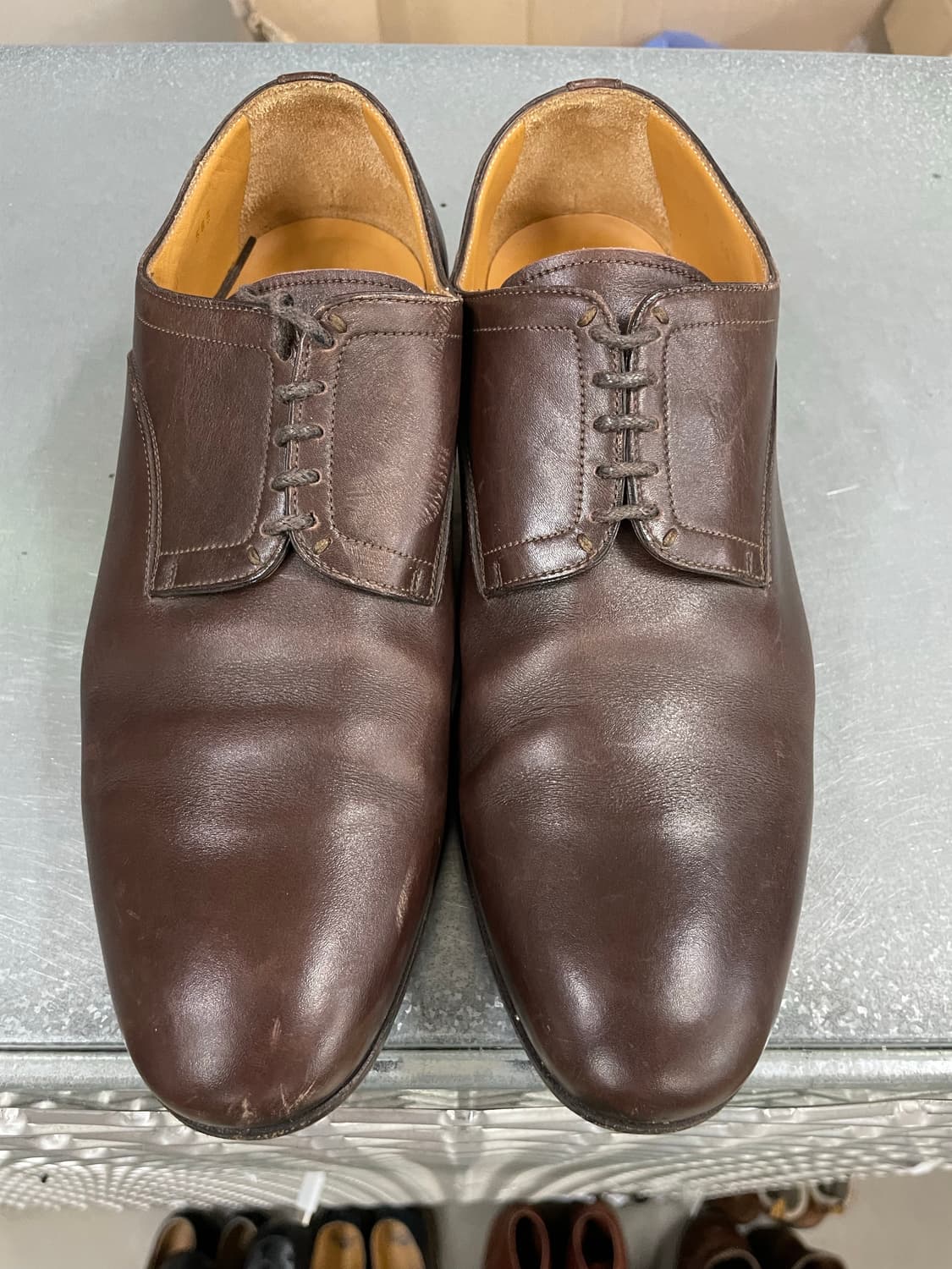 발렌티노 레더 로퍼 브라운 40 (gr-4510) 상품이미지5