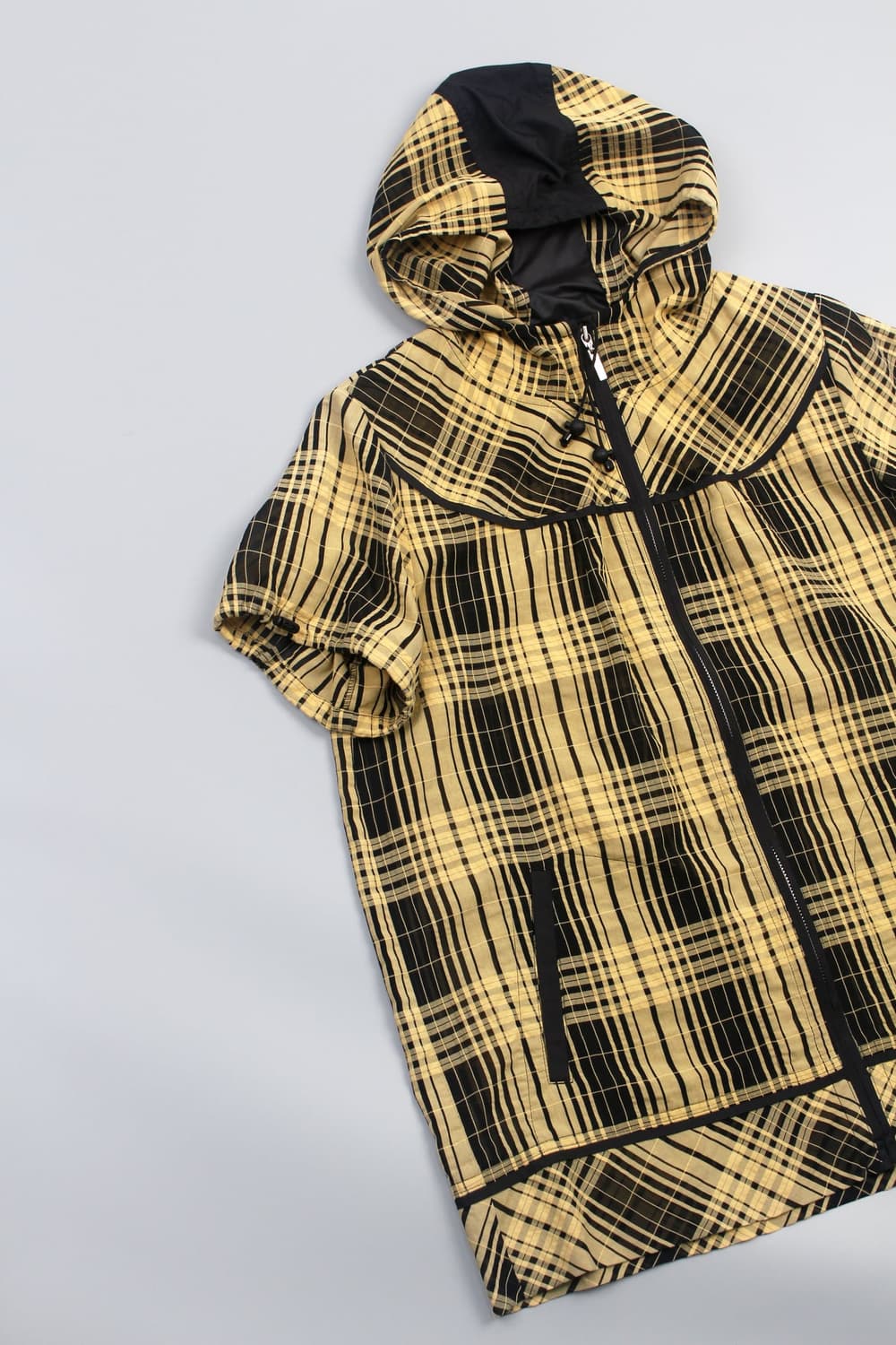 KANSAI BIS Check Hood Half Sleeve Zip Ja 상품이미지10