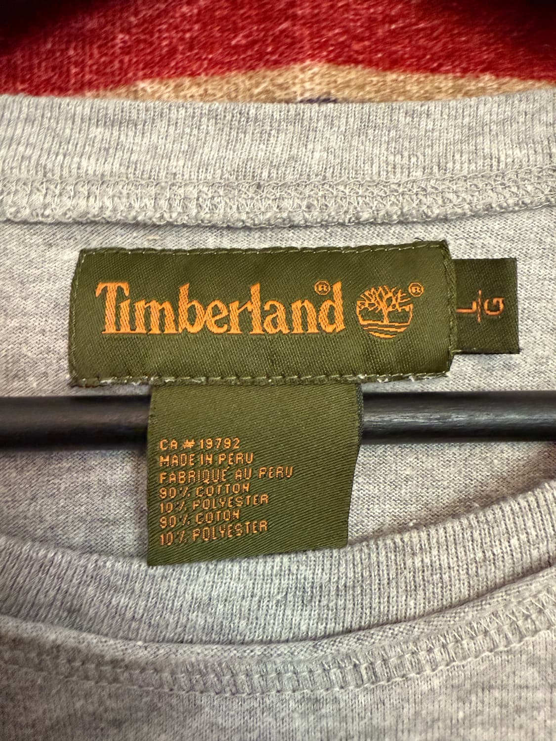 Timberland  Exposed Seam 반팔티셔츠 L 상품이미지3