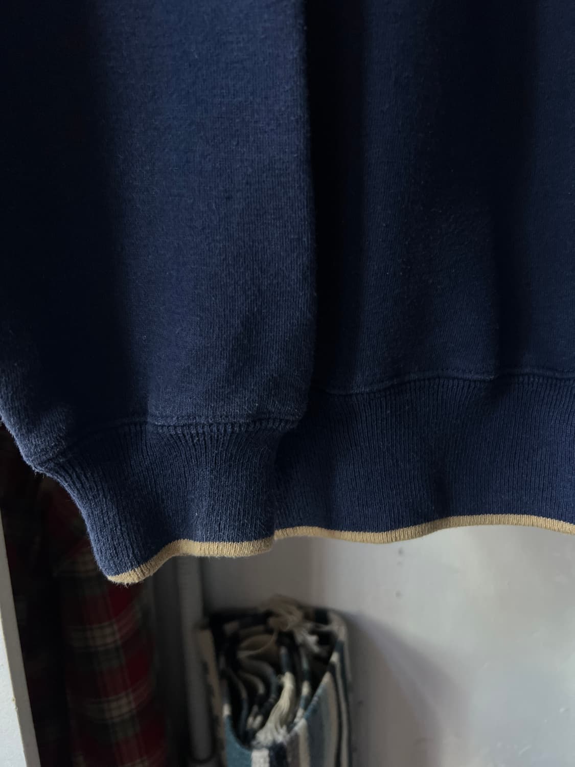 [XL]USA 빈티지 EDINBURGH 골프 네이비 스웻셔츠 상품이미지5