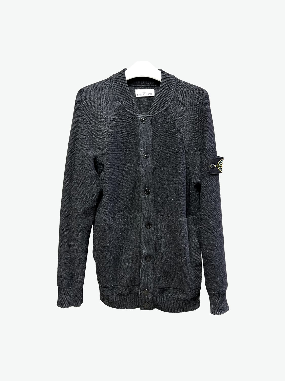 [L/매장판] 스톤아일랜드 버튼 니트 가디건 상품이미지1