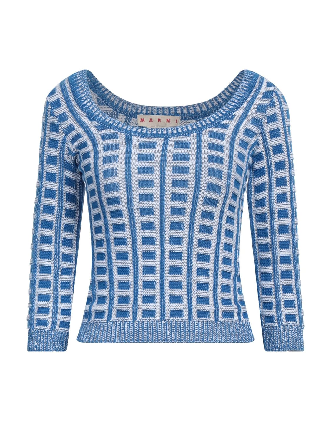 (XS)(새상품) MARNI  스퀘어 넥 니트 상품이미지1