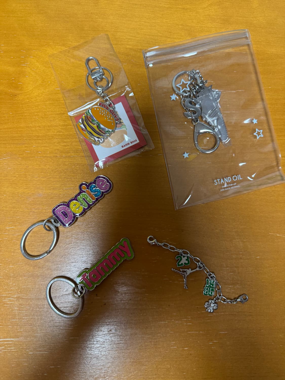 미사용 쉑쉑 스탠드오일 미국구매 네임키링 나이키 악세서리 상품이미지6