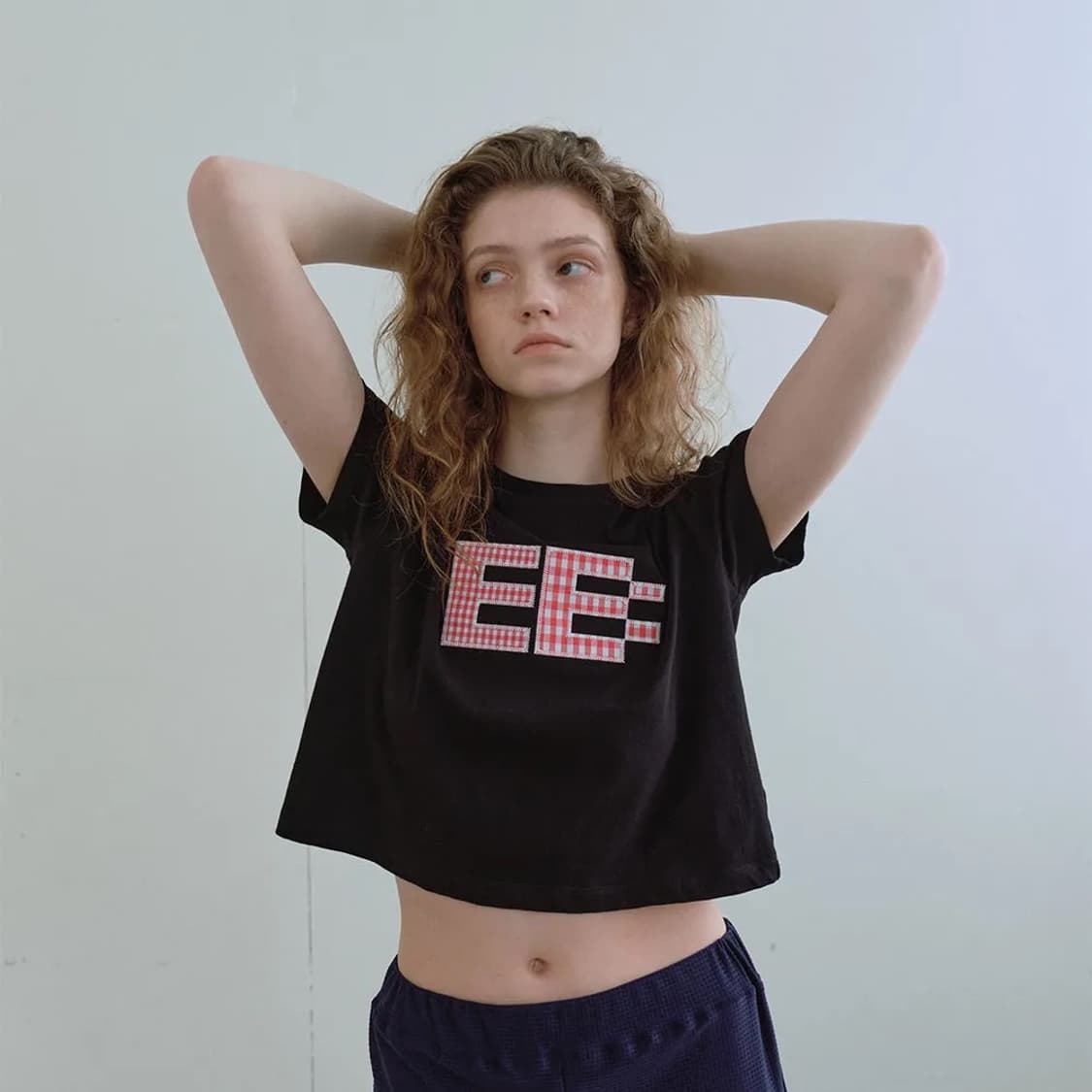 엔조블루스 픽셀 로고 티셔츠 상품이미지2