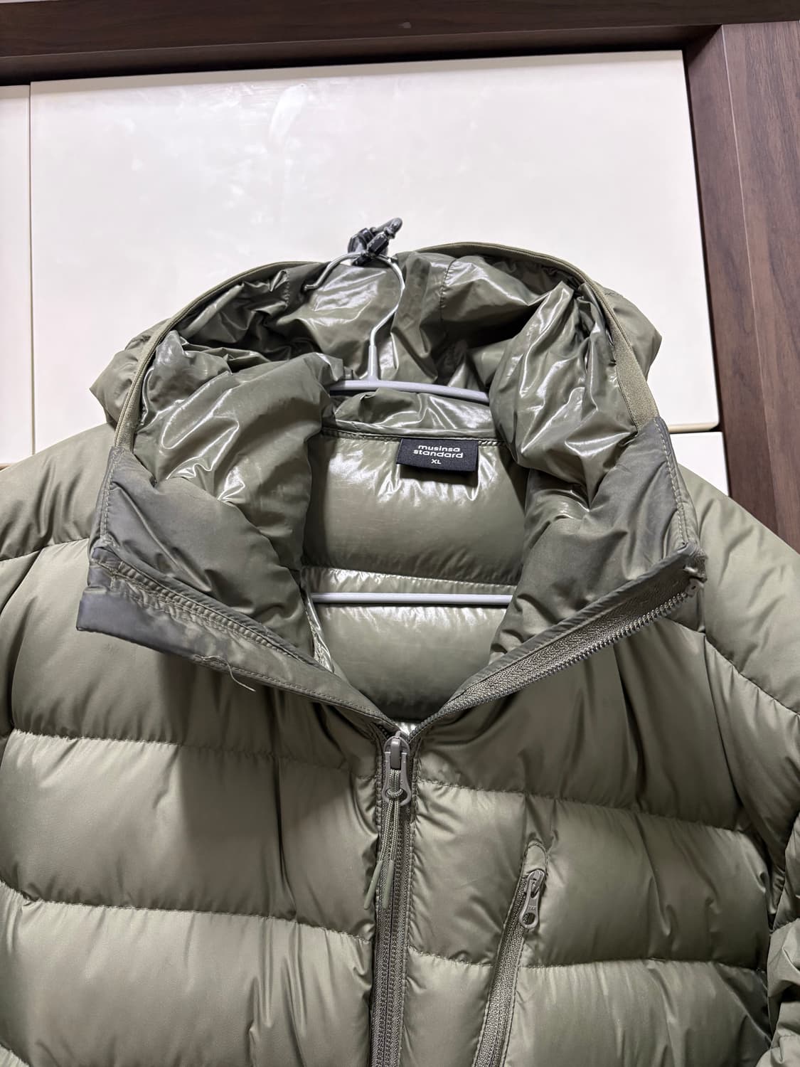 무신사 스탠다드 경량패딩 XL 상품이미지4