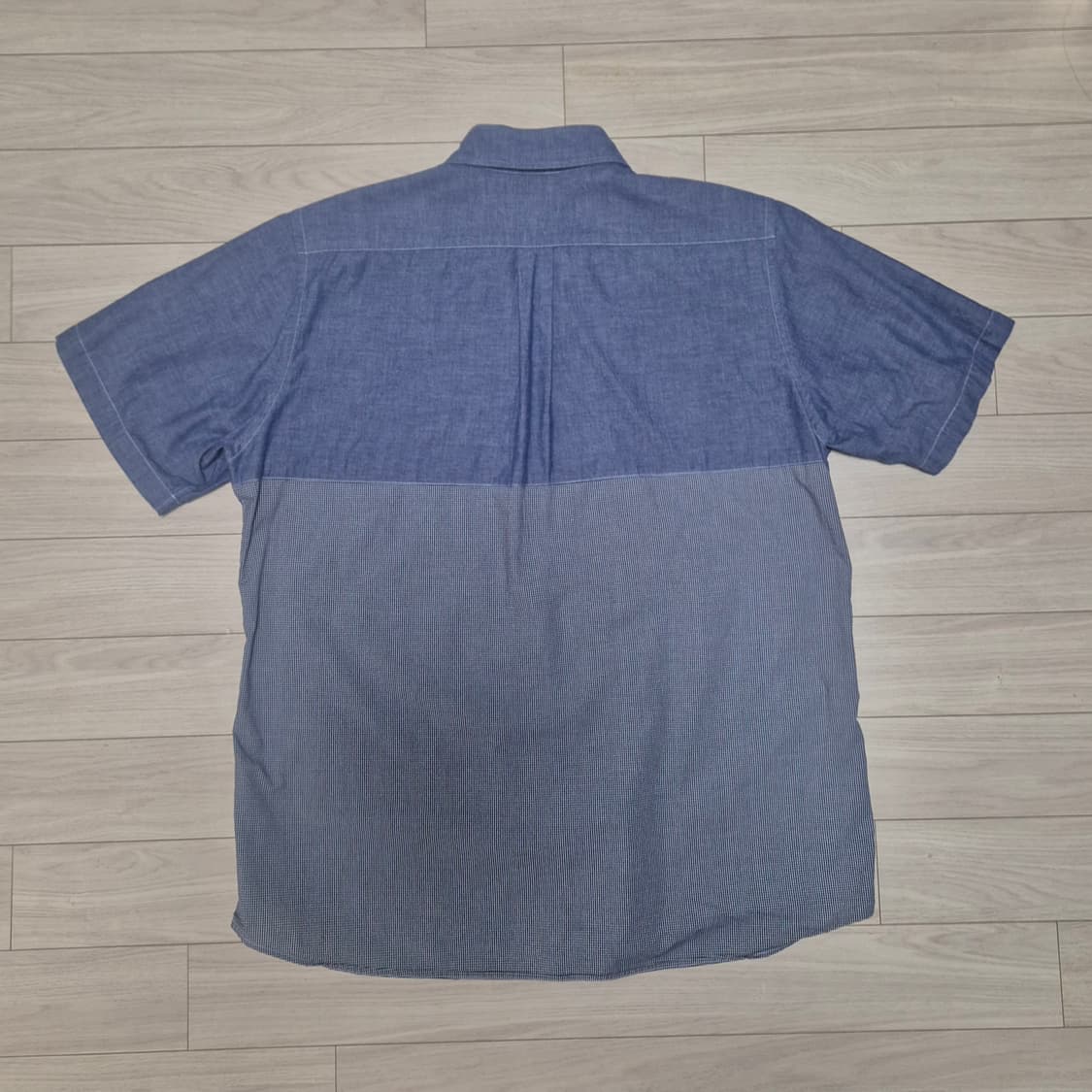 [베이프] 투톤 반팔 셔츠 XXL (105) 상품이미지2